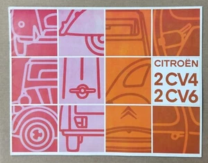 -- CATALOGUE CITROËN 2 CV 4/ 2 CV 6  -- 10 PAGES. 1971 - Imagen 1 de 2