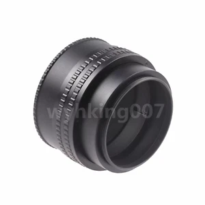 Adaptador de lente de tubo macro helicoide de enfoque ajustable de latón M58 a M42 25-55 mm - Imagen 1 de 1