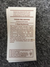 Brooke Bond Cards Incredible Creatures COMPLETE sets