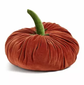 Martha Stewart Collection Pumpkin Figural Pillow 12” X 10” Fall New - Picture 1 of 3