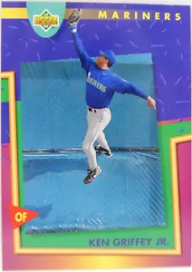 1993 Upper Deck Fun Pack Baseball - #114 Seattle Mariners - KEN GRIFFEY JR. - Picture 1 of 2