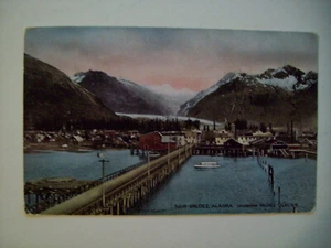 5618 Valdez, Alaska zeigt Valdez Gletscher Postkarte - Bild 1 von 2