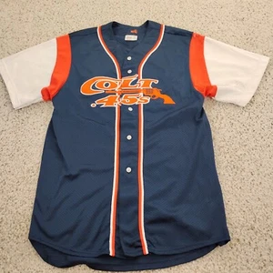 Camiseta DE COLECCIÓN Houston Colt 45’s Astros Adulto Pequeña Azul MLB Béisbol EE. UU. 60s - Imagen 1 de 14