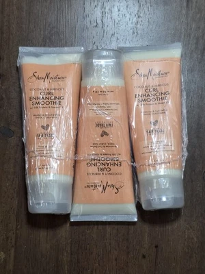 Paquete de 3 batidos potenciadores de rizos de coco e hibisco SheaMoisture Foto 1 de 2
