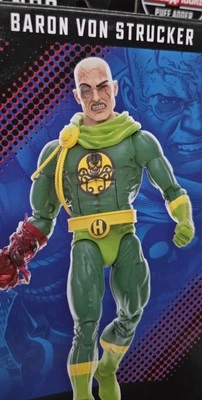 漫威传奇复仇者联盟恶棍男爵冯·斯特鲁克 6 英寸可动人偶 - 全新无 BAF — 第 1/3 张图片