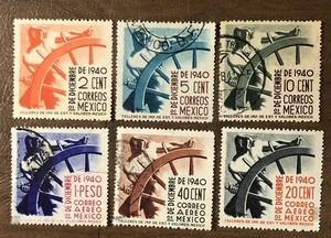 Mexico Stamps 776/C116 Used And Mint Hinged - Picture 1 of 2