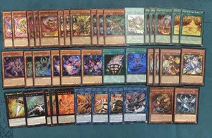 YUGIOH! Fire King Snake Eye deck core! Ulcanix Garunix Ash Diabellstar Poplar - Picture 1 of 4