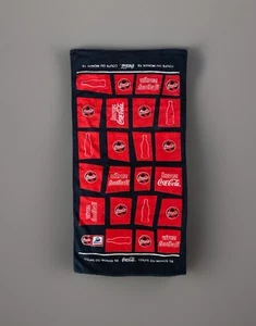 Serviette de Plage-Bain Coca-Cola Coke World Cup France 98 / Collector Retro - Picture 1 of 7