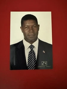 TWENTY FOUR "24" SEASON 1 & 2 SENATOR PALMER'S TIE RELIC CARD #M3 ULTRA RARE!! - Picture 1 of 2
