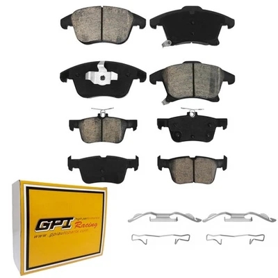 Pastillas de freno delanteras y traseras de cerámica para Ford Fusion Lincoln MKZ 2013 2014 2015-2020 Foto 1 de 4