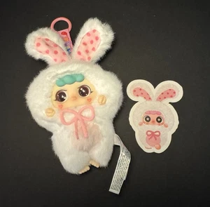 MIGO Little Troublemaker Plush Series Baby Three: Confirmed Cream White Rabbit - Foto 1 di 2