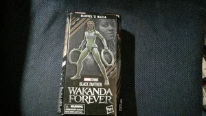 FIGURINA NAKIA BLACK PANTHER WAKANDA FOREVER NUOVA CON SCATOLA - Foto 1 di 2