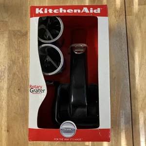 KitchenAid Rotierende Reibe Feingang Schneider 3 Trommeln Weiß Handgerät NEU - Bild 1 von 4