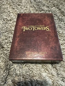 Lord of the Rings - The Two Towers Box Set Missing Part 2 Only 3 Disc F1 - Picture 1 of 17