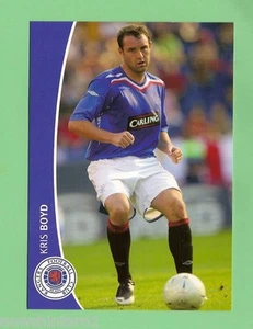 2007  GLASGOW RANGERS  SOCCER FOOTBALL POSTCARD -  KRIS BOYD - Picture 1 of 1