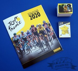 2020 PANINI, Tour de France, Complete Loose Sticker Set + UPDATES + Empty Album