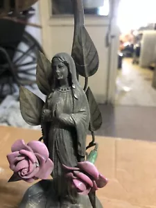 Lámpara de mesa antigua con inscripción - Imagen 1 de 1