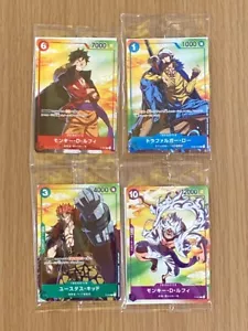 One Piece Card Game Japan Limited Seven Eleven Promo Luffy Gear 5 Sealed - Bild 1 von 6