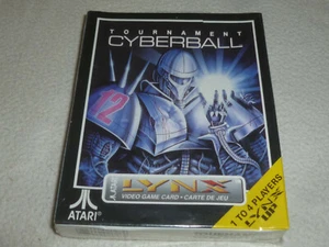 BRAND NEW IN BOX FACTORY SEALED ATARI LYNX VIDEO GAME TOURNAMENT CYBERBALL NISB  - Picture 1 of 6