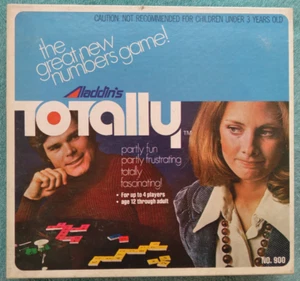 VINTAGE 1974 ALADDIN'S TOTALLY GAME #900 GREAT NEW NUMBER GAME COMPLETE - Picture 1 of 5