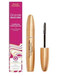 Grande Cosmetics GRANDE MASCARA Acondicionador Péptido Máscara Negro Talla Completa; Nuevo en Caja - Imagen 1 de 6