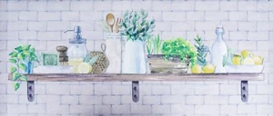 Multy Mats 24x56in Kitchen Tile Shelf Taupe - Bild 1 von 7