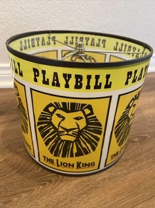 Disney Lion King Playbill Lampshade--EXTREMELY RARE - Picture 1 of 7