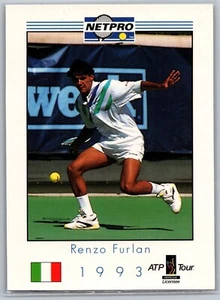Tarjeta deportiva de tenis NetPro #M61 Renzo Furlan Italia 1993 - Imagen 1 de 2