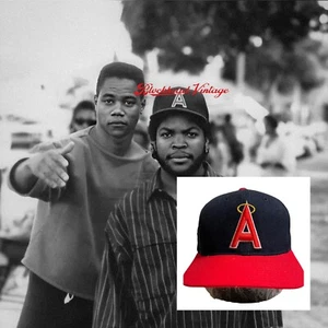 California Angels Sports Specialties Snapback Hat VTG Ice Cube Boyz N The Hood - Picture 1 of 7