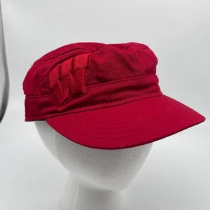 Wisconsin Badgers Womens Cadet Hat Cap New Era 100% Cotton Adjustable - Picture 1 of 8