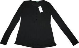Ralph Lauren Langarmshirt Longsleeve Gr.M schwarz Neuwertig Tunikaform - Bild 1 von 2