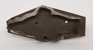 Fischdose Ausstecher flacher Rücken gelöteter Griff Vintage primitiv - Bild 1 von 10