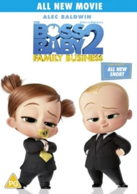 The Boss Baby 2: Family Business DVD Animation (2022) Alec Baldwin - Image 1 of 2