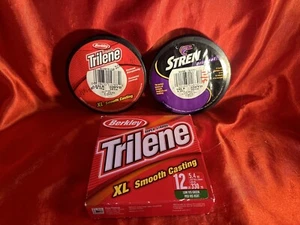 Berkley Trilene 12, 10 LB 330 YD XL SMOOTH CASTING Green, Clr Blue Fischschnur NEU - Bild 1 von 12