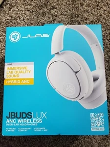 JLab JBuds Lux Active Noise Cancellation Bluetooth Headphones, Over Ear Wireless - Picture 1 of 4