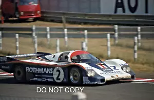 ROTHMANS PORSCHE 956 #2 LE MANS 1982 35MM PHOTO SLIDE JOCHEN MASS VERN SCHUPPAN - Picture 1 of 1