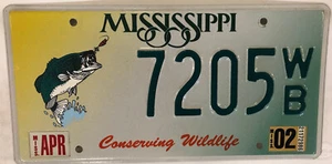 WILDLIFE FRESHWATER FISH PERCH license plate Fishing Fisherman Largemouth Angler - Picture 1 of 12