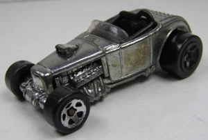 Hot Wheels Silver Deuce Roadster 1999 1:64 Scale Diecast Vehicle Malaysia - Picture 1 of 3