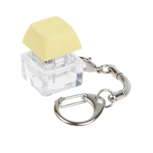 Mechanical Keyboard MX Tester Lightless Transparent Keys Keychain - Picture 1 of 12