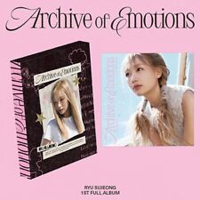 RYU SU JEONG ARCHIVE OF EMOTIONS 1st Album 2 Ver SET/2CD+2 Photo Book+3 Card+etc