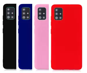 Funda delgada delgada delgada de silicona gel suave de goma para Samsung Galaxy A71 5G - Imagen 1 de 2