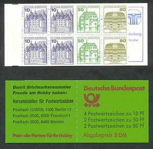 Bundespost boekje 24 a oZ postfris - Picture 1 of 1