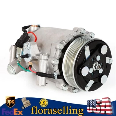 Compresor de aire acondicionado y embrague de aire acondicionado de 2,4 L para Honda CR-V 2007-2014 y Acura RDX 2007-2012 Foto 1 de 4