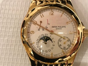PATEK PHILIPPE 5085/1J ON YELLOW GOLD BRACELET 5085 VERY RARE 100 MADE 5712 MVMT