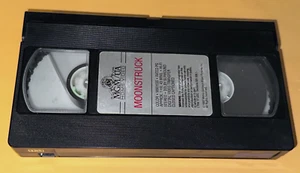 Moonstruck VHS Tape Cher Movie Nicolas Cage Film 1987 Romantic Comedy - Picture 1 of 4