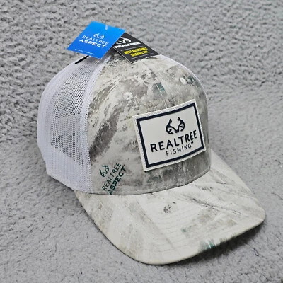 REALTREE Camuflada Gris Gorra Gorra de Béisbol Para Hombres Talla Única Pesca Exterior Malla Trasera Foto 1 de 4