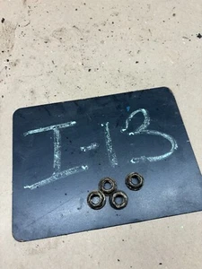1976-1996 FORD TRUCK 300 302 351 460 FLEXPLATE AUTO TRANSMISSION NUTS x4 SET OEM - Picture 1 of 5