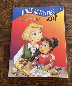 Bible Activities For Toddlers by Kathryne Marlin/ 1988 Trade PB - Picture 1 of 2