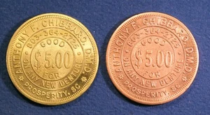 Gruppe von 20 "Gut für $5,00 auf jeden neuen Zahnersatz" - Wohlstand, South Carolina - Bild 1 von 2