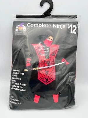 Disfraz Completo Ninja Halloween Talla Pequeña (4-6) Foto 1 de 3